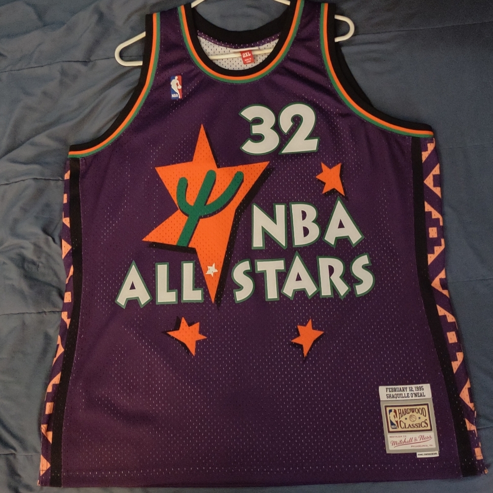 NBA 95 All Star Game Mitchell & Ness Swingman Jersey Shaq 2xl XXL